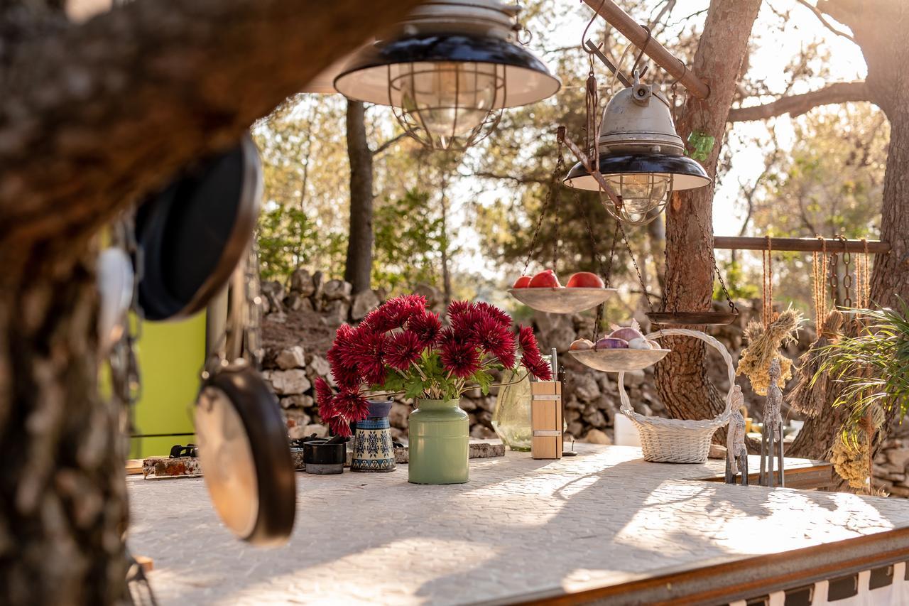 Plage Cachée - Glamping Vrboska Exterior foto
